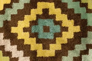 Multicolored Allover 5X8 Modern Machine-Made Rug