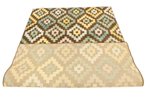 Multicolored Allover 5X8 Modern Machine-Made Rug