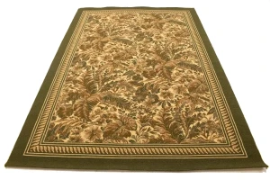 Multicolored Floral 6X9 Modern Machine-Made Rug
