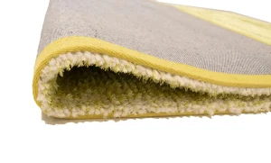Solid Modern Design 5X8 Machine-Made Rug
