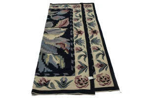 Floral Dhurrie 8X10 Chinese Oriental Rug