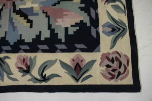 Floral Dhurrie 8X10 Chinese Oriental Rug
