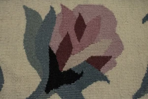 Floral Dhurrie 8X10 Chinese Oriental Rug