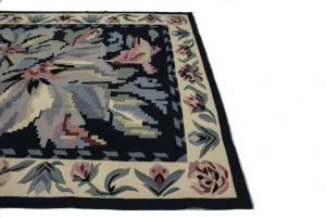 Floral Dhurrie 8X10 Chinese Oriental Rug