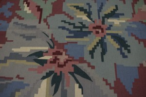 Floral Dhurrie 8X10 Chinese Oriental Rug