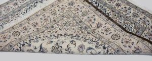 Cream Classic 7X7 Nain Persian Square Rug