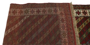 Tribal Geometric 3X10 Ghoochan Persian Runner Rug