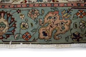 Vintage Red Traditional 9X13 Tabriz Persian Rug