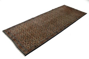 Semi Antique Allover Floral 3'4X8'5 Mood Persian Runner Rug