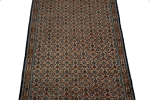 Semi Antique Allover Floral 3'4X8'5 Mood Persian Runner Rug
