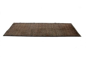 Semi Antique Allover Floral 3'4X8'5 Mood Persian Runner Rug