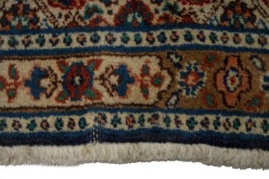 Semi Antique Allover Floral 3'4X8'5 Mood Persian Runner Rug