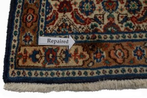 Semi Antique Allover Floral 3'4X8'5 Mood Persian Runner Rug