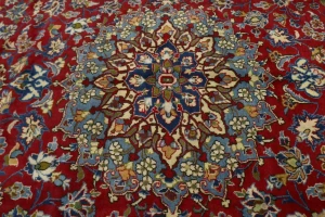 Vintage Red Traditional 10X13 Najafabad Persian Rug