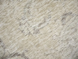 Antique Muted Beige Floral 9'7X12'2 Distressed Vintage Oriental Rug