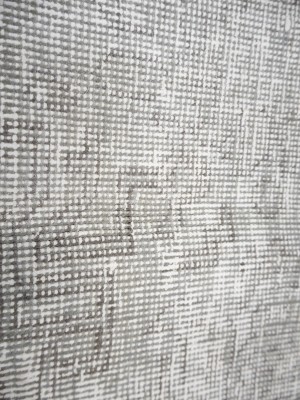 Antique Muted Beige Floral 8'2X11'6 Distressed Vintage Oriental Rug