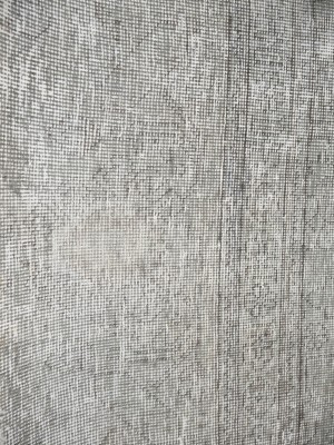 Antique Muted Beige Floral 8'2X11'6 Distressed Vintage Oriental Rug