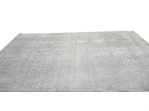 Antique Muted Beige Floral 8'2X11'6 Distressed Vintage Oriental Rug