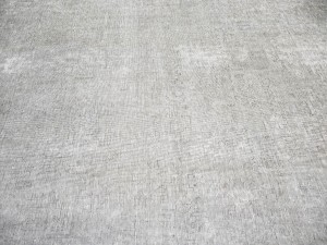 Antique Muted Beige Floral 8'2X11'6 Distressed Vintage Oriental Rug