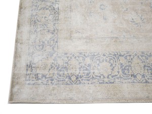 Antique Muted Floral 10X13 Distressed Vintage Oriental Rug