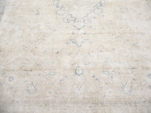 Antique Muted Floral 10X13 Distressed Vintage Oriental Rug