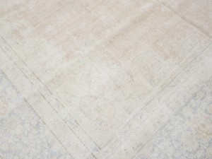Antique Muted Floral 10X13 Distressed Vintage Oriental Rug