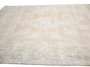 Antique Muted Floral 10X13 Distressed Vintage Oriental Rug