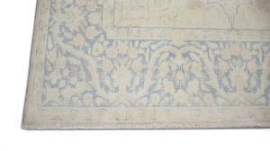 Antique Muted Floral 10X13 Distressed Vintage Oriental Rug