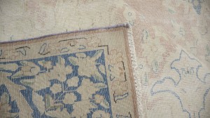 Antique Muted Floral 10X13 Distressed Vintage Oriental Rug