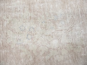 Antique Muted Floral 10X13 Distressed Vintage Oriental Rug