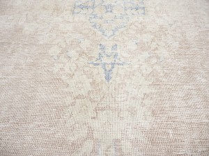 Antique Muted Floral 10X13 Distressed Vintage Oriental Rug