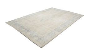 Antique Muted Floral 10X14 Distressed Vintage Oriental Rug