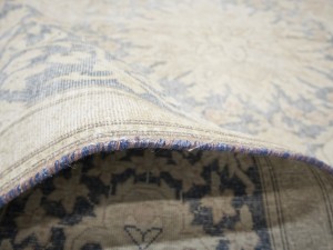 Antique Muted Floral 10X13 Distressed Vintage Oriental Rug