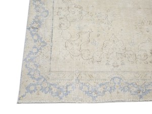 Antique Muted Floral 8'5X11'7 Distressed Vintage Oriental Rug