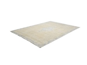 Antique Muted Floral 8'5X11'7 Distressed Vintage Oriental Rug