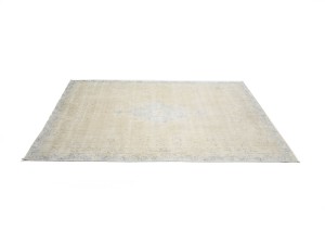 Antique Muted Floral 8'5X11'7 Distressed Vintage Oriental Rug