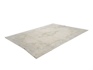 Antique Muted Floral 10X13 Distressed Vintage Oriental Rug