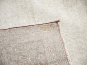 Antique Muted Floral 10X13 Distressed Vintage Oriental Rug