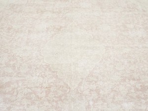 Antique Muted Floral 10X13 Distressed Vintage Oriental Rug