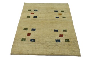 Begie Tribal 5X7 Gabbeh Persian Rug