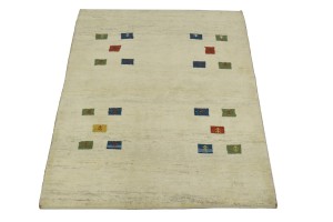 Begie Tribal 5X7 Gabbeh Persian Rug
