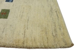 Begie Tribal 5X7 Gabbeh Persian Rug