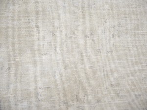 Antique Muted Beige Floral 10X13 Distressed Vintage Oriental Rug