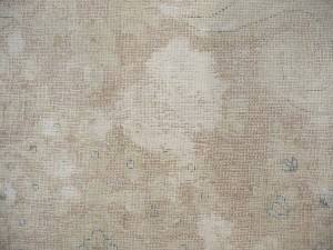 Antique Muted Floral 9'3X12'7 Distressed Vintage Oriental Rug