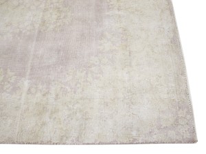 Antique Muted Red Floral 6X9 Distressed Vintage Oriental Rug