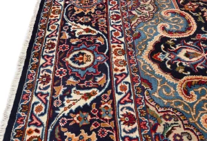 Vintage Traditional Floral 10X13 Kashmar Persian Rug