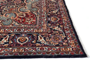Vintage Traditional Floral 10X13 Kashmar Persian Rug