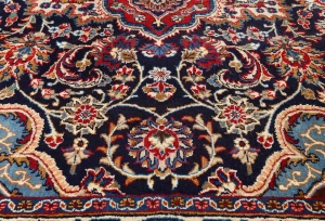 Vintage Traditional Floral 10X13 Kashmar Persian Rug