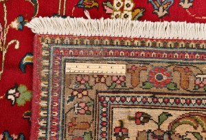 Vintage Red Traditional 10X13 Tabriz Persian Rug