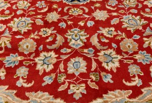 Vintage Traditional Floral 9X12 Kerman Persian Rug